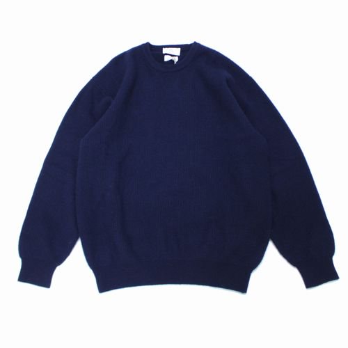 HERILL ヘリル 20AW Cashmere Aze Knit カシミヤニット L ネイビー -  ブランド古着買取・販売unstitchオンラインショップ