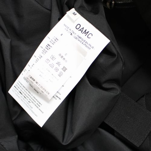 OAMC オーエーエムシー 22AW Compound Puffer Jacket M ブラック
