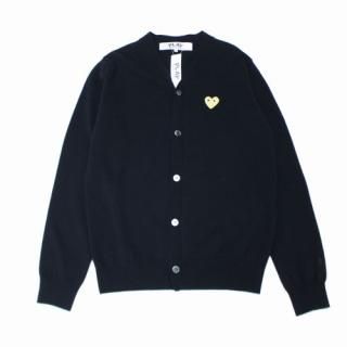 PLAY COMME des GARCONS �ץ쥤 ���� �� ����륽�� 23AW GOLD HEART MEN'S CARDIGAN  V�ͥå������ǥ�����