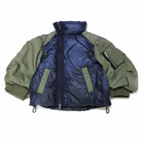 sacai 22AW DSM Exclusive Women's Nylon Taffeta x Nylon Twill
