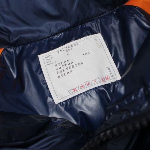 sacai 22AW DSM Exclusive Women's Nylon Taffeta x Nylon Twill