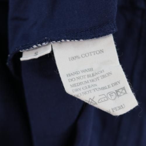 handvaerk ハンドバーク VネックTシャツ S ネイビー - ブランド