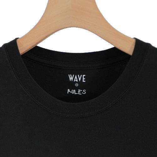 WAVE ウェーブ 20AW RULES T-SHIRT 大神 大怪我 Tシャツ M ブラック - ブランド 古着買取・販売unstitchオンラインショップ