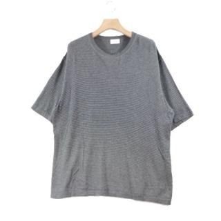 URU  20SS CREW NECK S/S KNIT 14G PLAIN STICHES ܡT 2 졼 ֥å