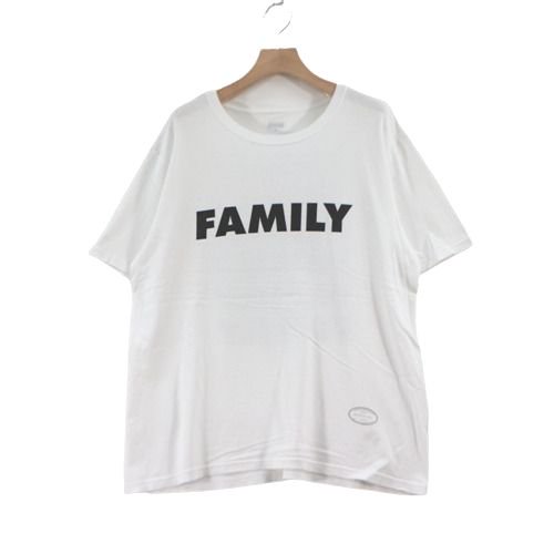 TANGTANG タンタン 21SS AIN'T FAMILY Tシャツ M ホワイト - ブランド古着買取・販売unstitchオンラインショップ