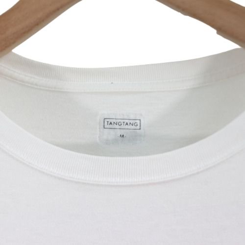 TANGTANG タンタン 21SS AIN'T FAMILY Tシャツ M ホワイト - ブランド古着買取・販売unstitchオンラインショップ