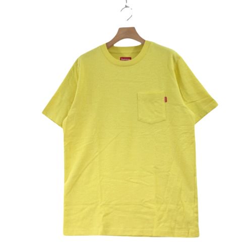 Supreme シュプリーム Pocket Tee ポケットTシャツ M イエロー - ブランド古着買取・販売unstitchオンラインショップ