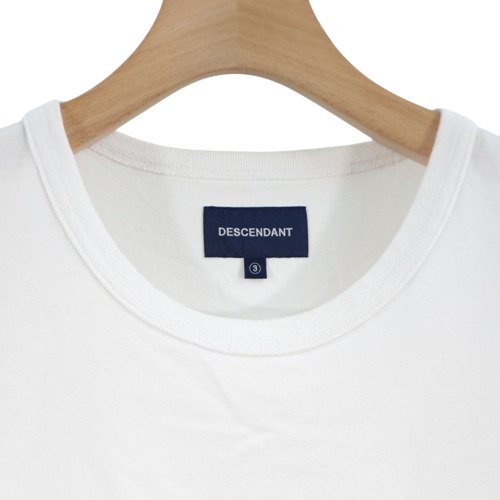 DESCENDANT ディセンダント ポケットTシャツ 3 ホワイト - ブランド古着買取・販売unstitchオンラインショップ