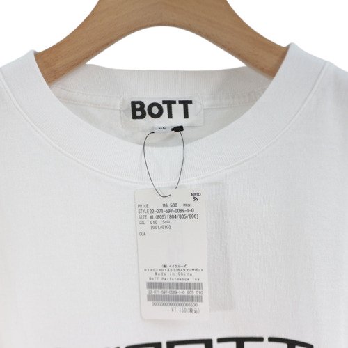 本命ギフト a It's 22SS ボット BoTT BoTT ホワイト XL Tシャツ Tee ...