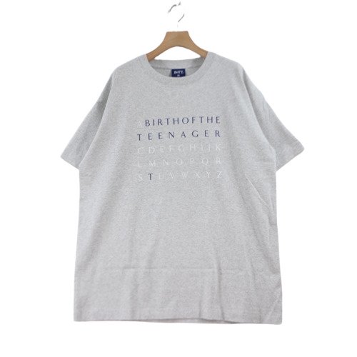 BOTT ボット 23SS Alphabet Tee(ash) Tシャツ XL グレー - ブランド古着買取・販売unstitchオンラインショップ