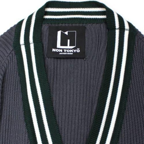 NON TOKYO ノントウキョウ 23SS CACHECOEUR WIDE KNIT CARDIGAN