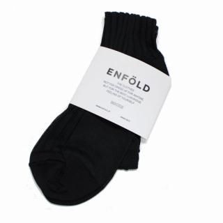 ENFOLD ե 23AW RIB SOCKS ֥å 38 ֥å