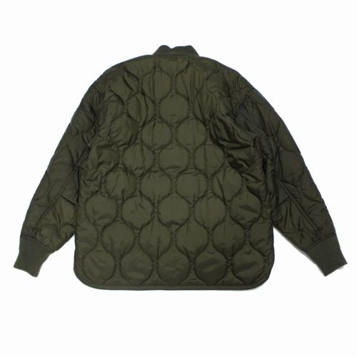 HYKE ハイク 17AW キルティングスナップボタンブルゾン 1 カーキ - ブランド古着買取・販売unstitchオンラインショップ