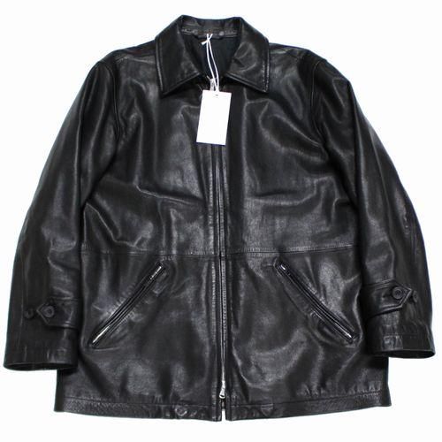 YOKE】GOAT LEATHER ZIP BLOUSON - www.csihealth.net