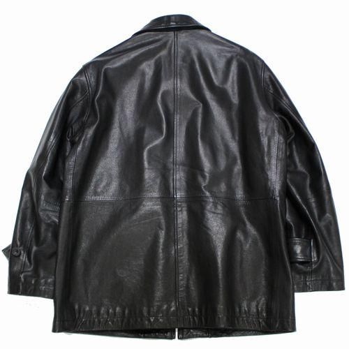 YOKE ヨーク 23SS GOAT LEATHER ZIP BLOUSON ボートレザー ジップ ...