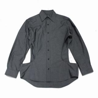 NON TOKYO �Υ�ȡ����硼 23SS CUTTING DUNGAREE SHIRTS ���åƥ��󥰥��󥬥꡼����� �֥�å�