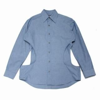 NON TOKYO Υȡ硼 23SS CUTTING DUNGAREE SHIRTS åƥ󥰥󥬥꡼ ֥롼