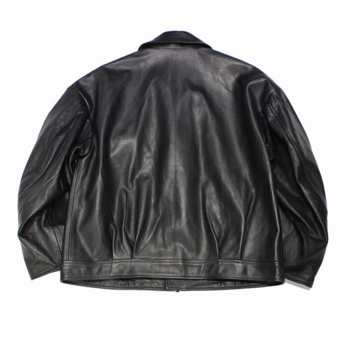 エッセンシャルズ] LEATHER yokosakamoto 23AW Leather Riders Jacket