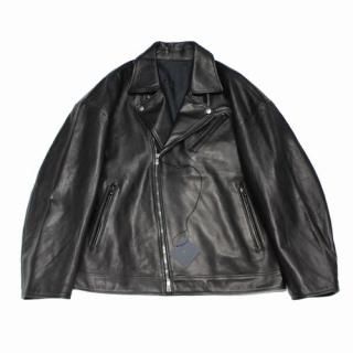 yoko sakamoto �衼�� ������� 23AW LEATHER RIDERS JACKET �쥶���饤���������㥱�å� M �֥�å�