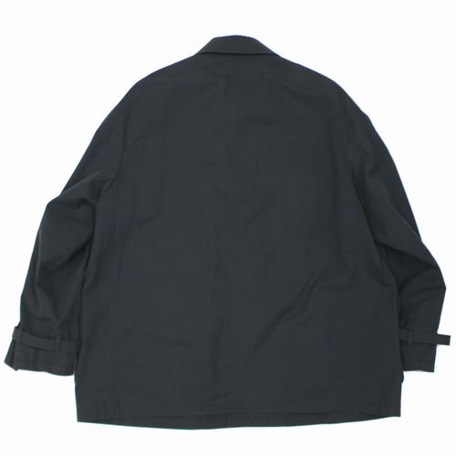 AURALEE オーラリー 23SS FINX HARD TWIST GABARDINE BLOUSON ハーフコート 4 ブラック -  ブランド古着買取・販売unstitchオンラインショップ