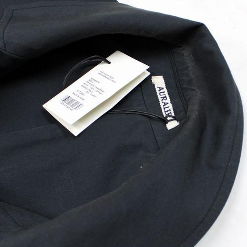 AURALEE オーラリー 23SS FINX HARD TWIST GABARDINE BLOUSON ハーフコート 4 ブラック -  ブランド古着買取・販売unstitchオンラインショップ