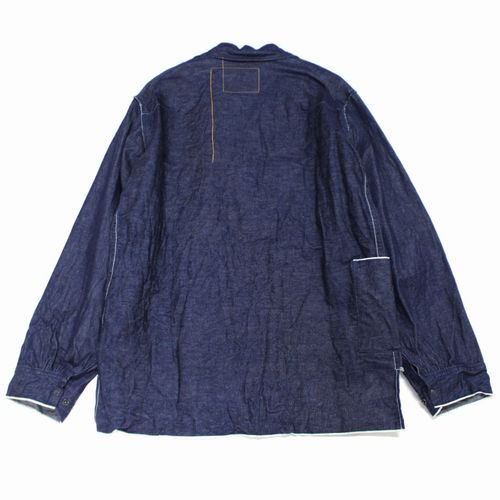 SUNSEA サンシー 23SS DENIM SHIRT デニムシャツ 3 インディゴ