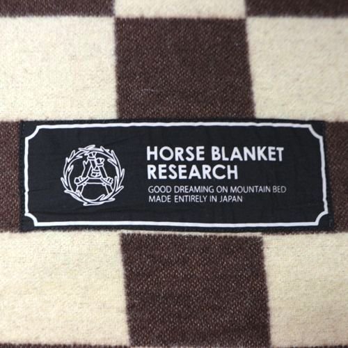 Mountain Research マウンテンリサーチ HORSE BLANKET RESERCH ブランケット ベージュ ブラウン -  ブランド古着買取・販売unstitchオンラインショップ