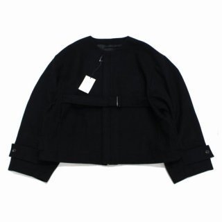 stein 奿 20AW NO COLLAR BELTED JACKET Ρ顼 ٥ƥå 㥱å S ֥å