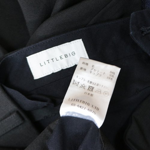LITTLEBIG リトルビッグ 19SS Flare Trousers フレアパンツ 2 ブラック -  ブランド古着買取・販売unstitchオンラインショップ