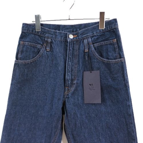 URU ウル 22SS COTTON DENIM デニムパンツ 1 インディゴ - ブランド古着買取・販売unstitchオンラインショップ