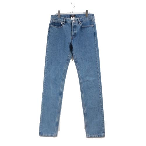 A.P.C. アーペーセー PETIT NEW STANDARD Stonewashed indigo デニムパンツ 30 インディゴ -  ブランド古着買取・販売unstitchオンラインショップ