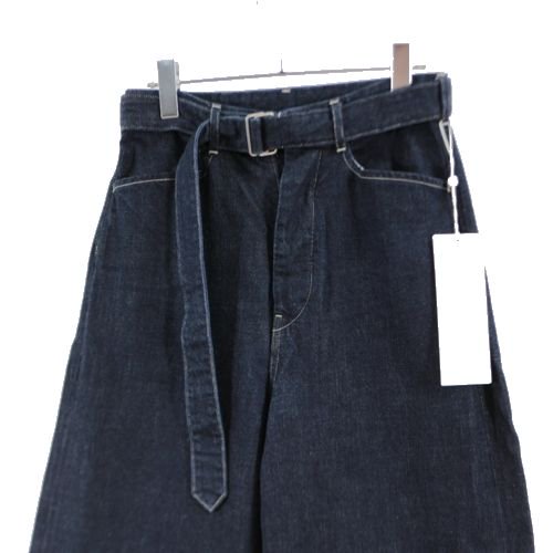blurhms ブラームス 22SS 12oz SELVAGE DENIM LONG BELTED PANTS ...