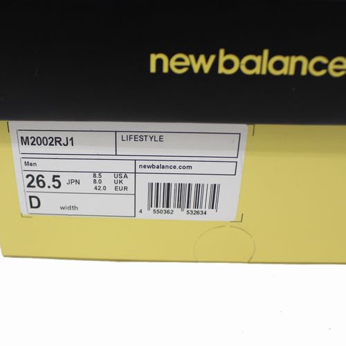 newbalance ニューバランス M2002RJ1 CONVERSATIONS AMONGST US スニーカー 26.5cm オフホワイト -  ブランド古着買取・販売unstitchオンラインショップ