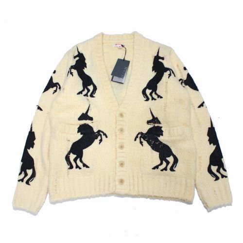 MASU エムエーエスユー 23AW UNICORN GRUNGE CARDIGAN カーディガン 46