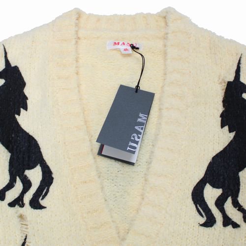 MASU エムエーエスユー 23AW UNICORN GRUNGE CARDIGAN カーディガン 46