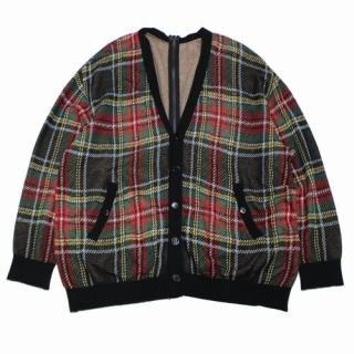 UNDERCOVER С 23SS Tartan Check Zipped Knit å å ˥å ǥ