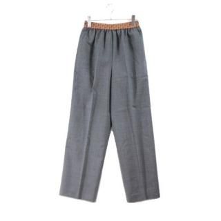 6(ROKU)  21SS JACQUARD GOMU PANTS 㥬  ѥ 36 졼