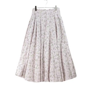 nestRobe ͥȥ 21SS [UpcycleLino] flowers tail flare skirt ơե쥢 ٥