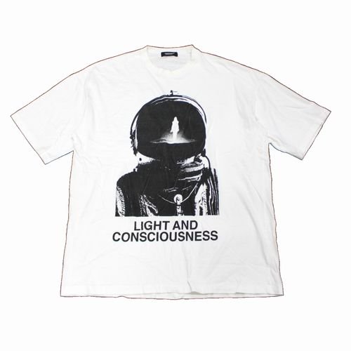 UNDERCOVER アンダーカバー 21SS BIGTEE LIGHT AND CONSCIOUSNESS ビッグTシャツ ホワイト -  ブランド古着買取・販売unstitchオンラインショップ