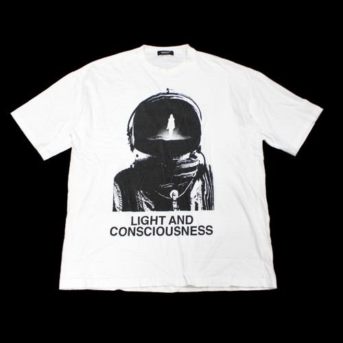 UNDERCOVER アンダーカバー 21SS BIGTEE LIGHT AND CONSCIOUSNESS ビッグTシャツ ホワイト -  ブランド古着買取・販売unstitchオンラインショップ