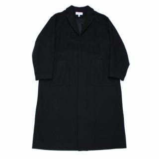 HYKE �ϥ��� 17AW WOOL SHOP COAT �����륷��åץ����� 2 �֥�å�