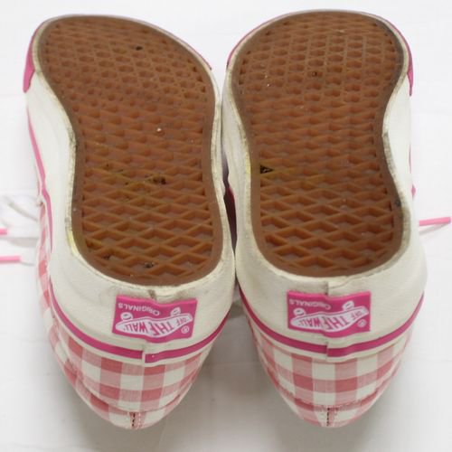 COMME des GARCONS GIRL コムデギャルソン ガール 20AW VANS Gingham Check Pink ギンガムチェック  23.5cm - ブランド古着買取・販売unstitchオンラインショップ