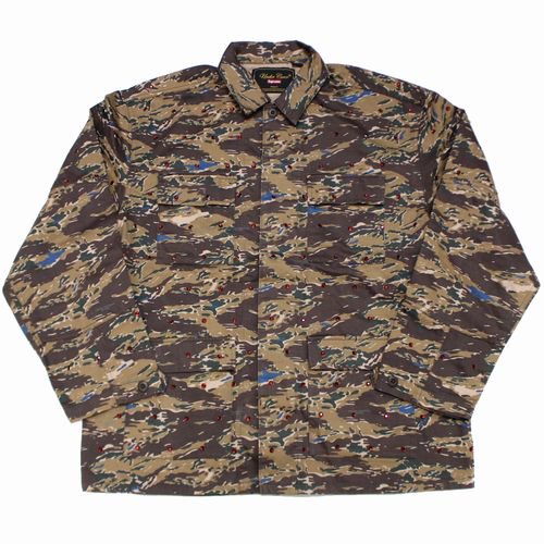 Supreme シュプリーム 23SS UNDERCOVER Studded BDU Jacket スタッズジャケット M ブラウン -  ブランド古着買取・販売unstitchオンラインショップ