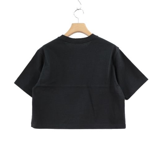 Deuxieme Classe ドゥーズィエム クラス 23SS EVERYDAY I LIKE Cropped Tシャツ ブラック -  ブランド古着買取・販売unstitchオンラインショップ