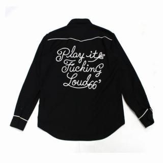 RUDE GALLERY �롼�ɥ����꡼ 22SS WESTERN SHIRT ���������󥷥�� 2 �֥�å�