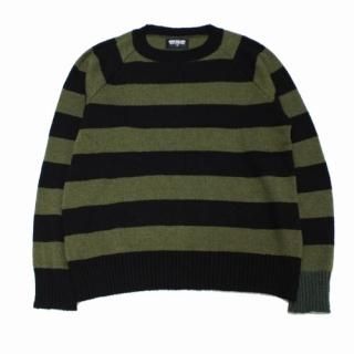 RUDE GALLERY 롼ɥ꡼ 23AW BORDER KNIT ܡ˥å 2  ֥å