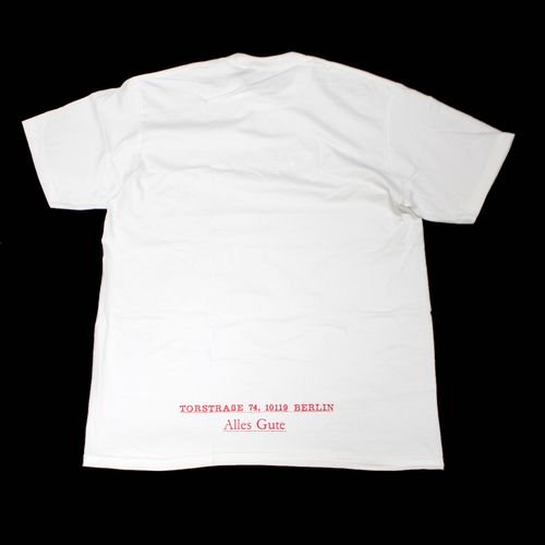Kフォローで割引多数出品中supreme シュプリーム　ベルリン　Berlin BOX ロゴ　Tシャツ　L
