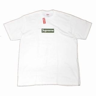 Supreme ����ץ꡼�� 21AW Berlin Box Logo Tee �٥���ܥå�������T����� L �ۥ磻��