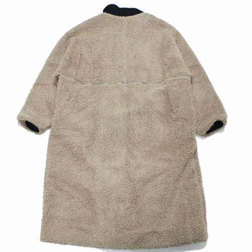 HYKE × THE NORTH FACE 19AW Tec Boa Coat S ベージュ -  ブランド古着買取・販売unstitchオンラインショップ