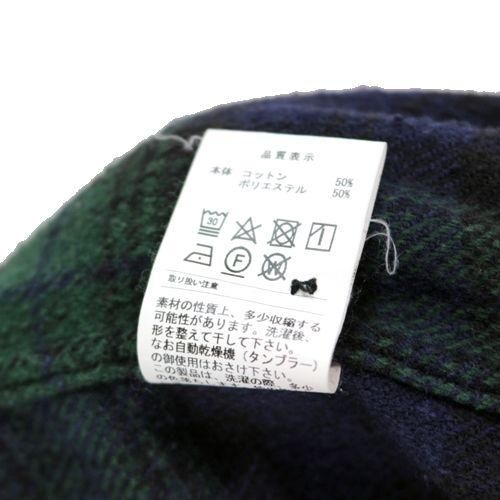 DESCENDANT ディセンダント 20AW VANING CHECK LS チェック
